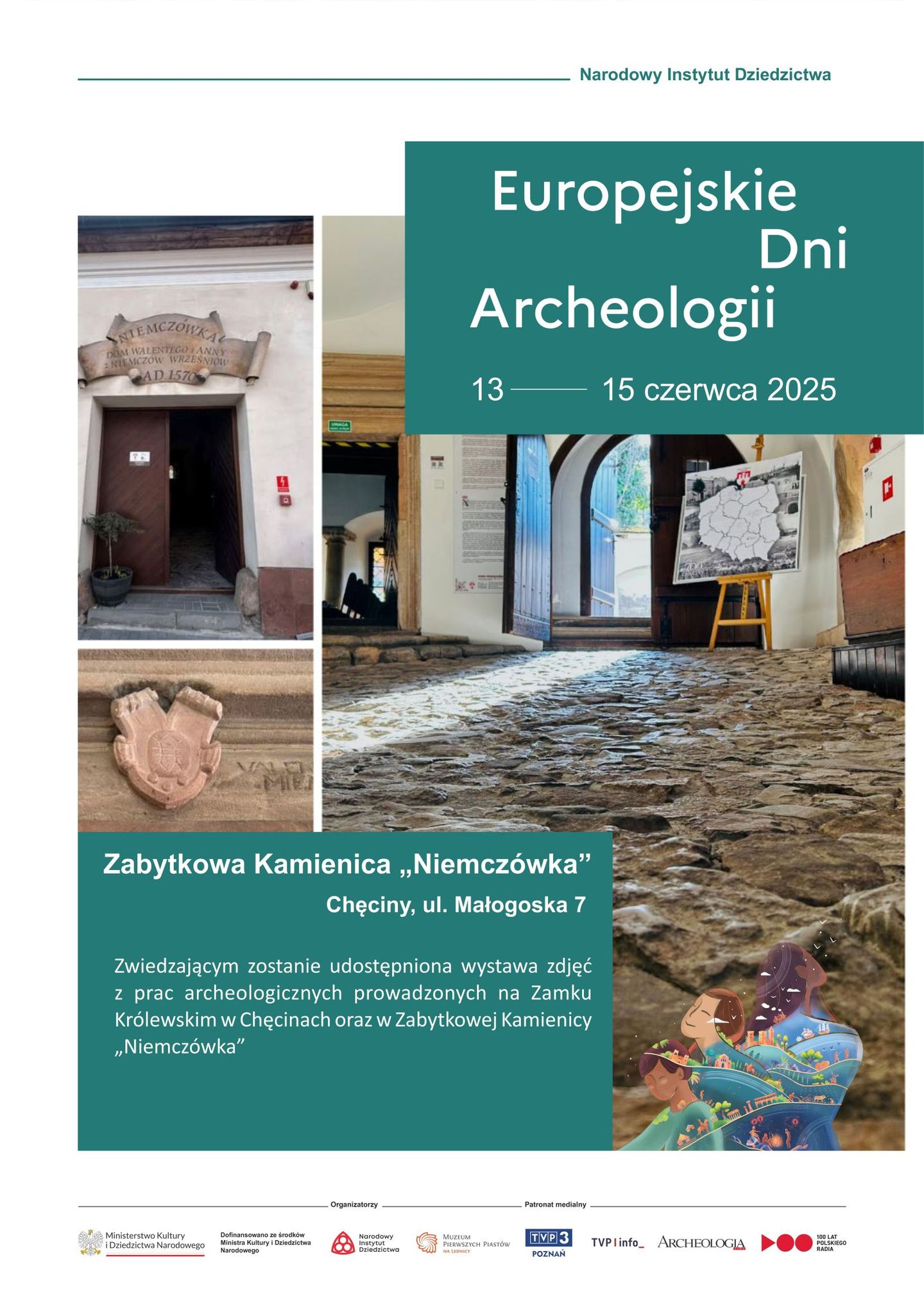 Europejskie Dni Archeologii 2025 w Zabytkowej Kamienicy "Niemczówka"